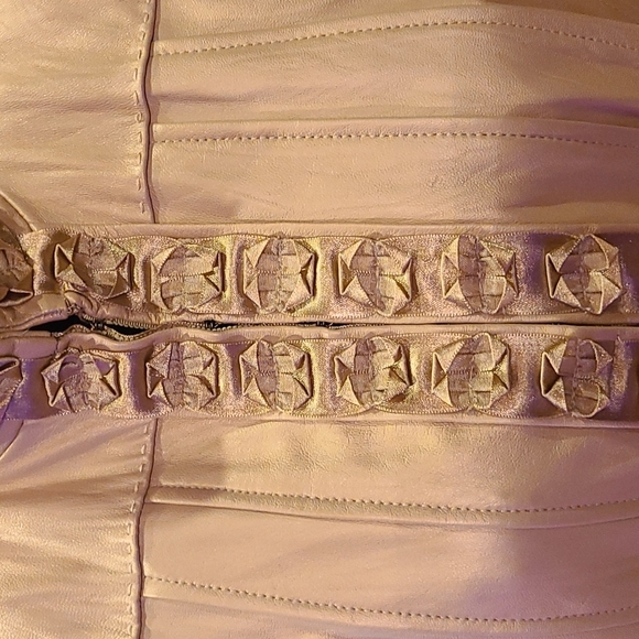 Peter Nygard Luxe Leather Jacket Size 14 - Picture 7 of 15